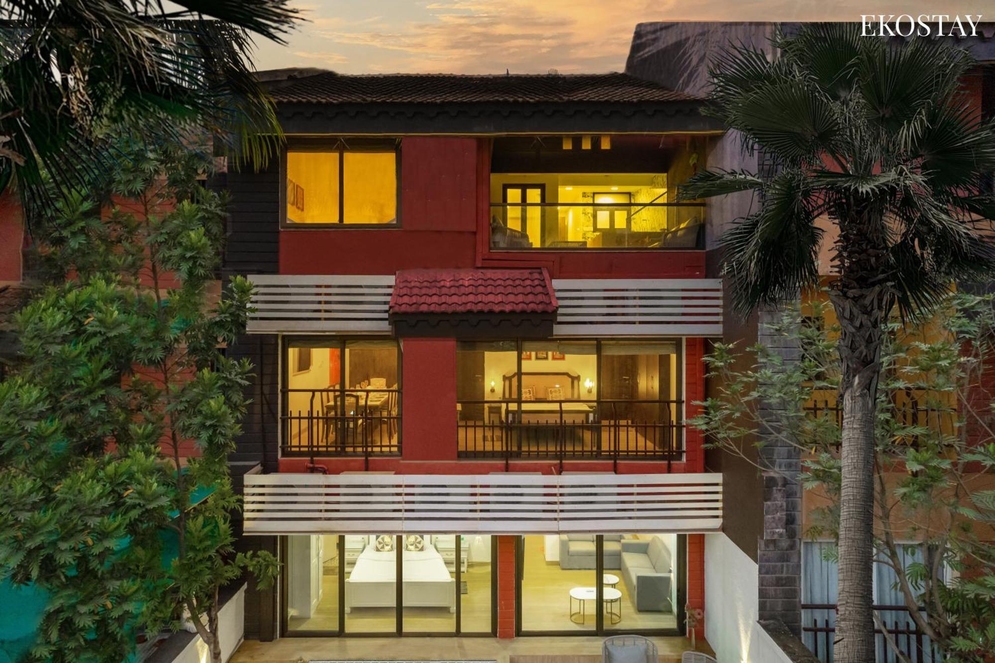 Ekostay Luxe - Casa Marina Candolim Luaran gambar