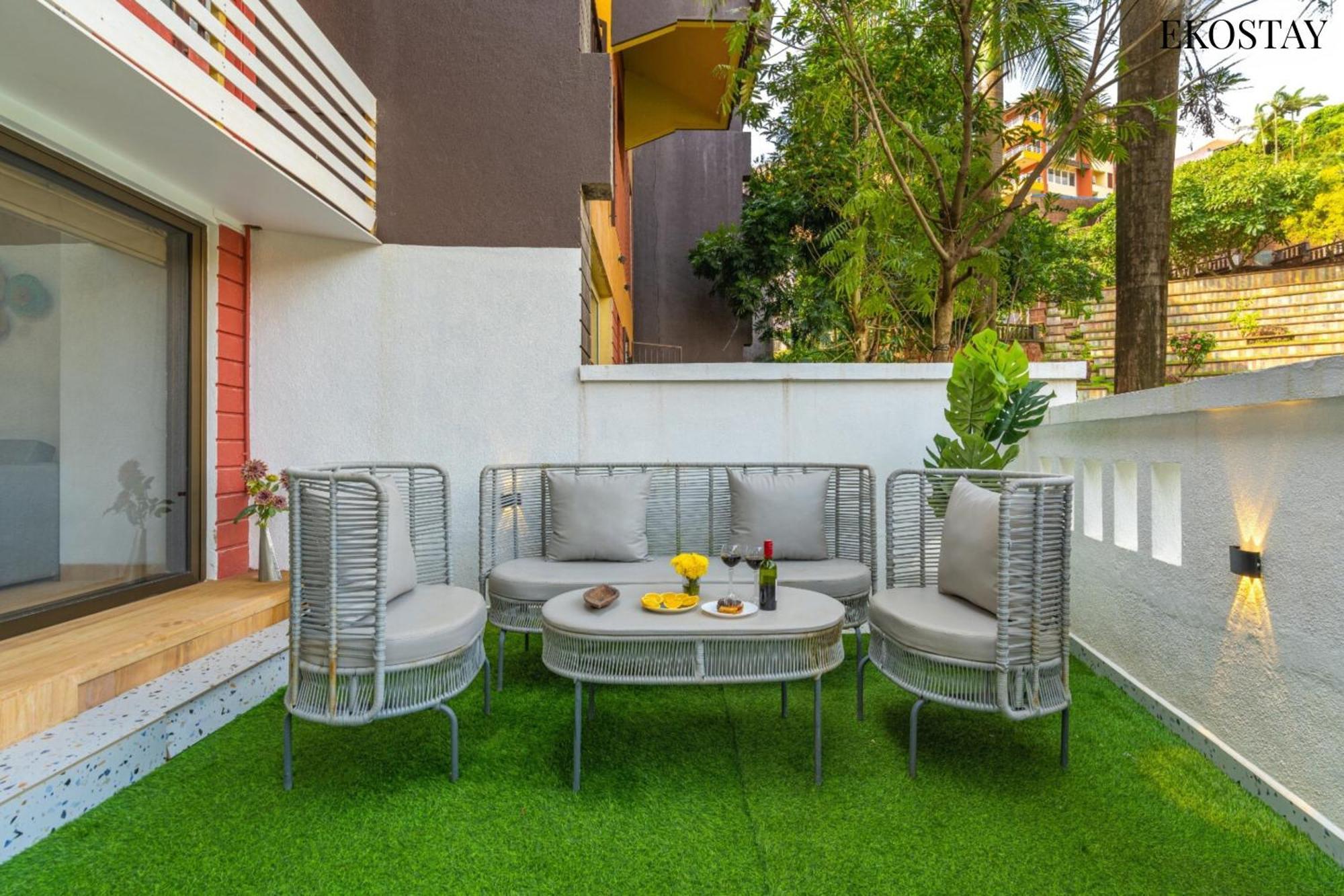 Ekostay Luxe - Casa Marina Candolim Luaran gambar