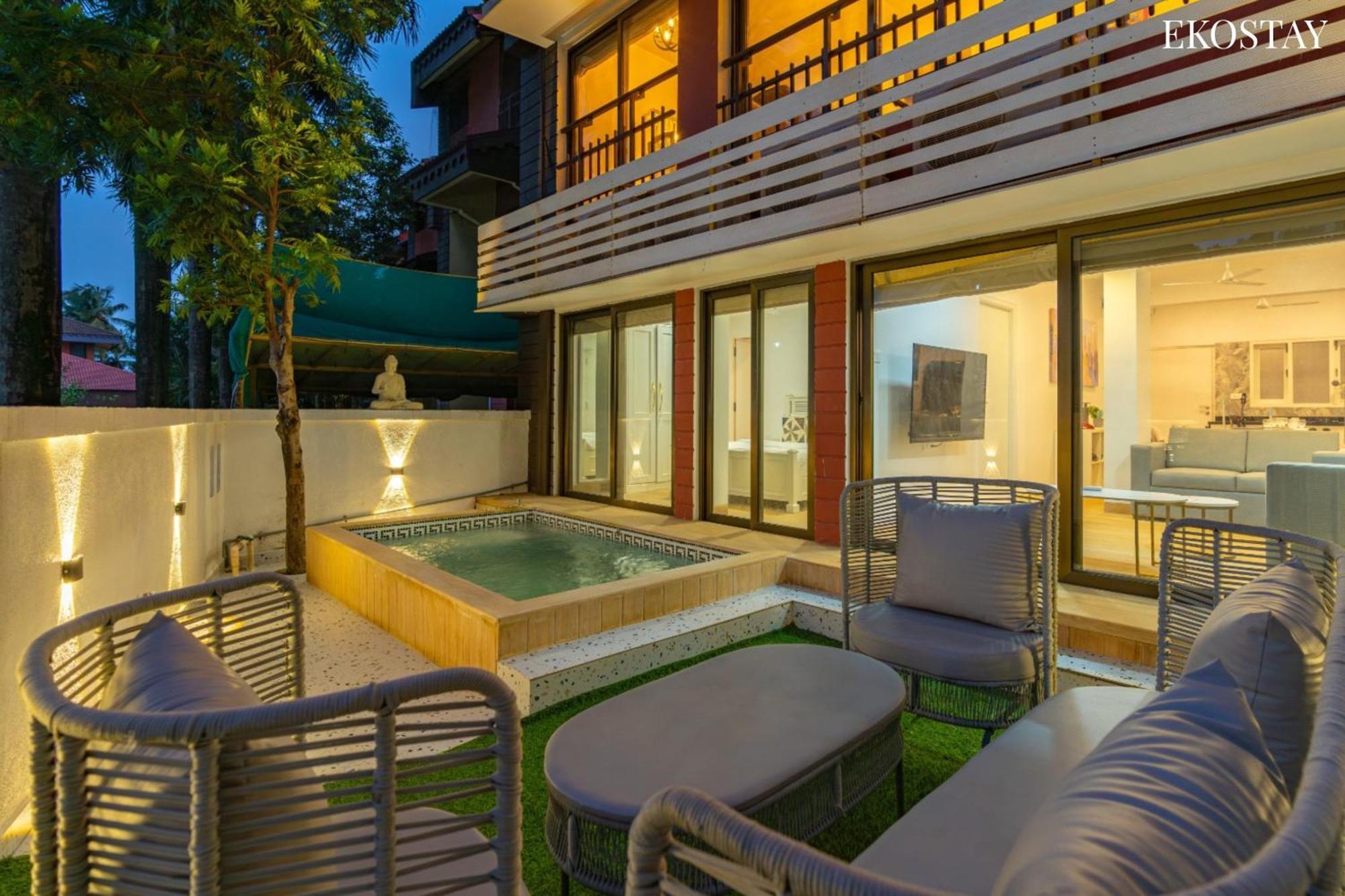 Ekostay Luxe - Casa Marina Candolim Luaran gambar