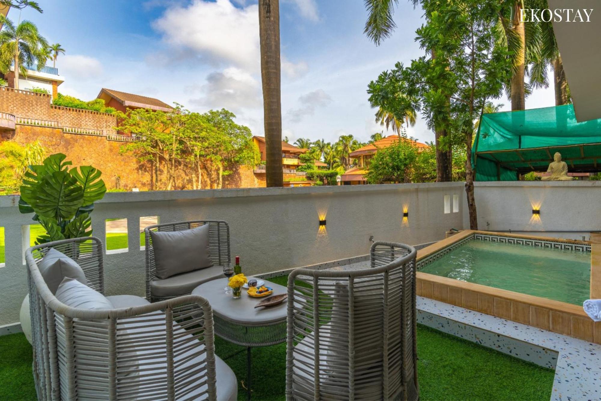 Ekostay Luxe - Casa Marina Candolim Luaran gambar